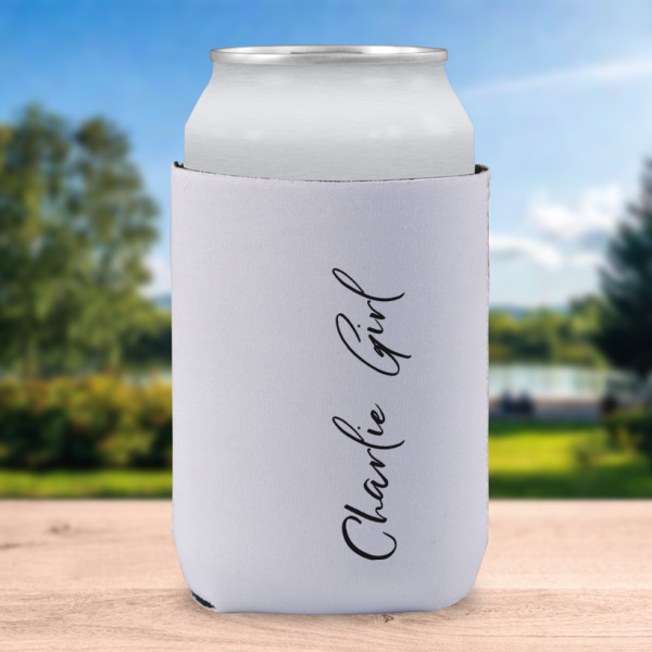 Custom Design - Can Cooler - Standard 12oz - In Context