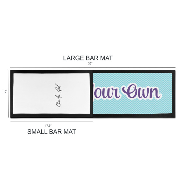 Custom Design - Bar Mats - Sizing Chart