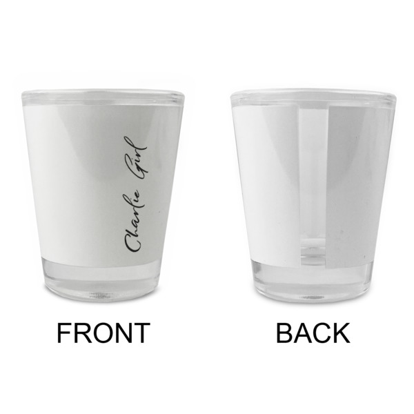 Custom Design - Glass Shot Glass - Standard - Front & Back