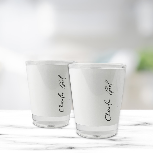 Custom Design - Glass Shot Glass - Standard - Lifestyle