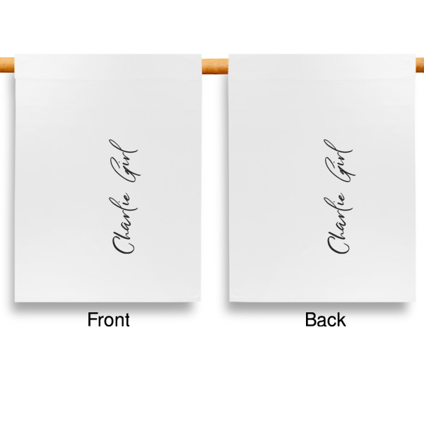 Custom Design - House Flags - Double Sided - APPROVAL