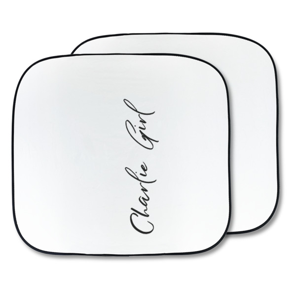 Custom Design Your Own Car Sun Shade - Two Piece