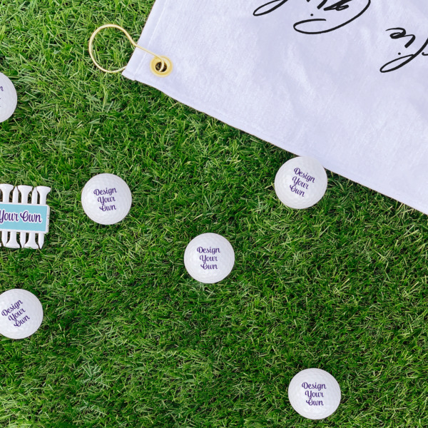 Custom Design - Golf Balls - Generic - Set of 12 - LIFESTYLE