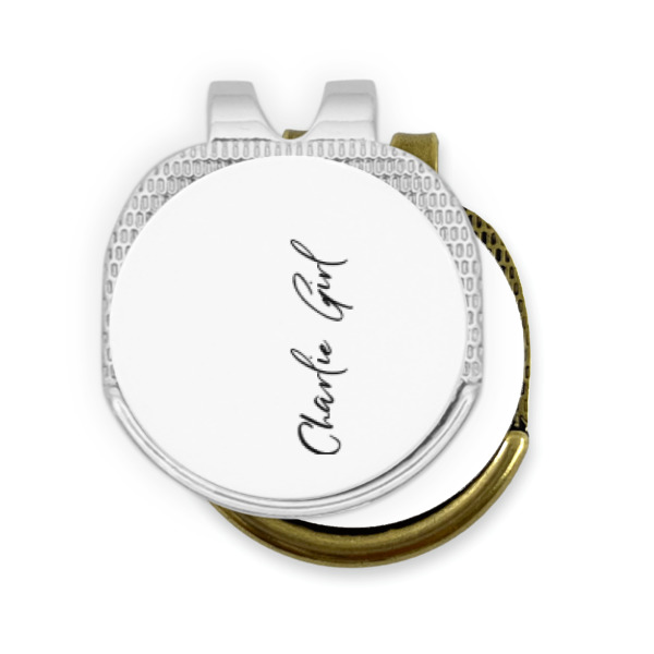 Custom Design - Golf Ball Marker Hat Clip - PARENT/MAIN