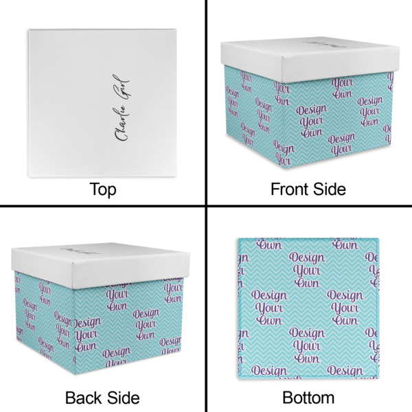 Custom Design - Gift Boxes with Lid - Canvas Wrapped - Medium - Approval