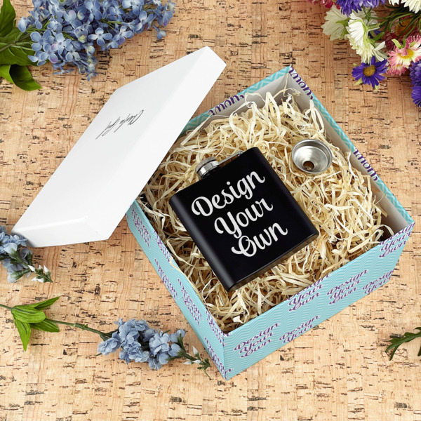 Custom Design - Gift Boxes with Lid - Canvas Wrapped - Large - In Context