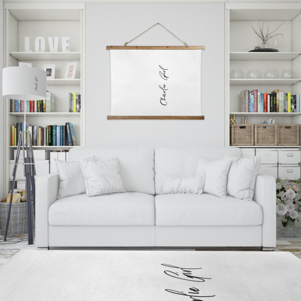 Custom Design - Wall Hanging Tapestry - Landscape - In Context