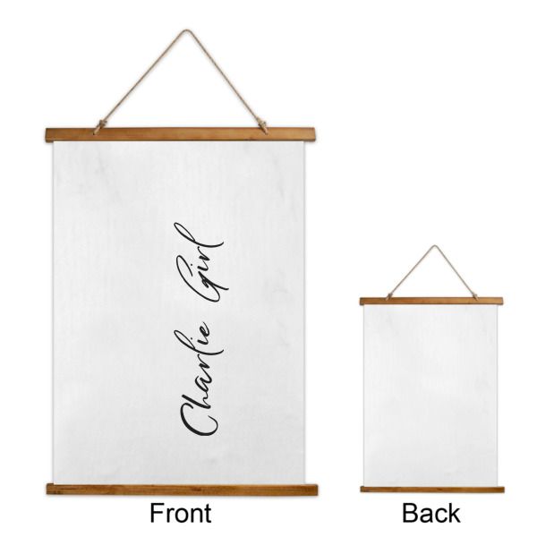 Custom Design - Wall Hanging Tapestry - Portrait - Front & Back