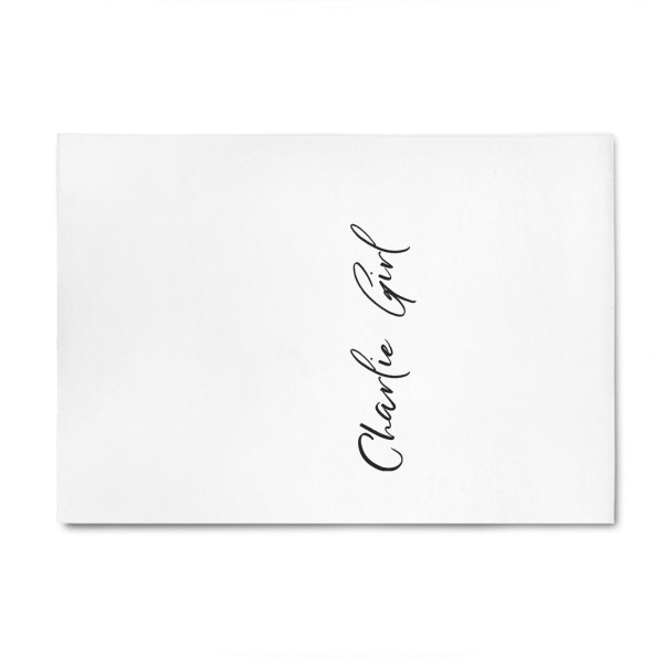 Custom Design Your Own Indoor Area Rug - 4' x 6'