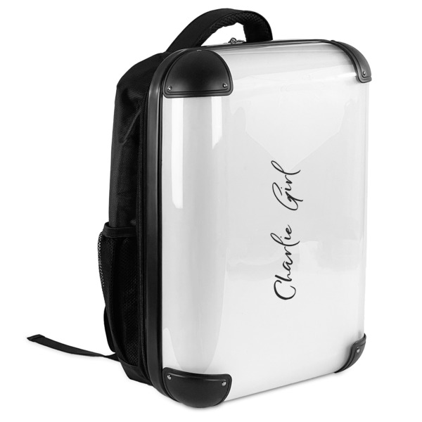 Custom Design - 18" Hard Shell Backpacks - ANGLED VIEW