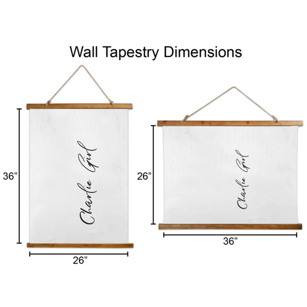 Custom Design - Wall Hanging Tapestries - Parent/Sizing