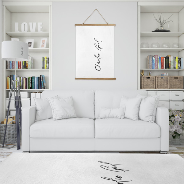 Custom Design - Wall Hanging Tapestry - Portrait - In Context