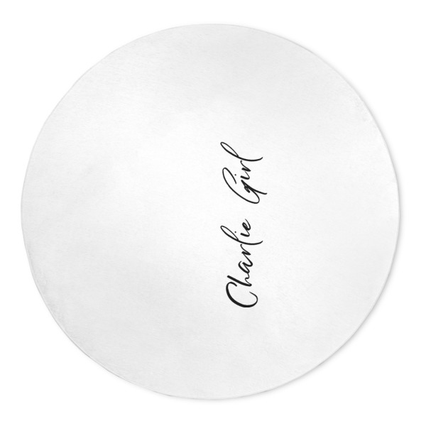 Custom Design Your Own Round Indoor Area Rug - 5' - 60"