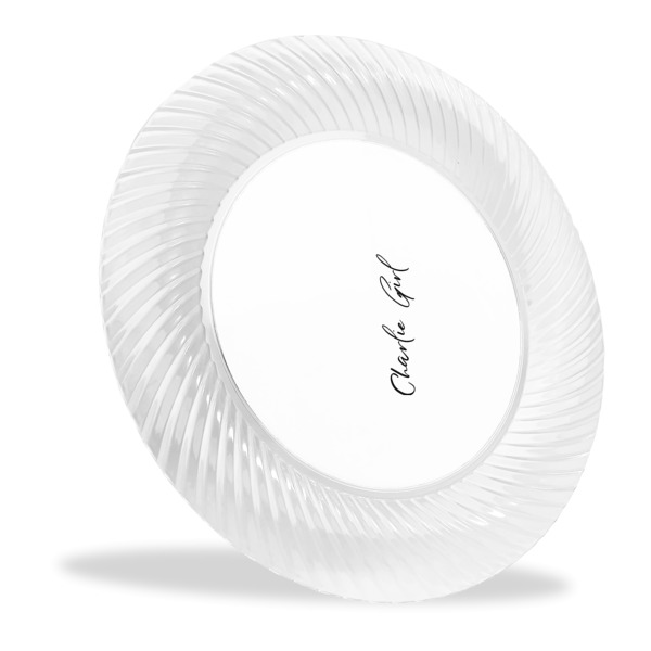 Custom Design Your Own Plastic Party Dinner Plates - 10"