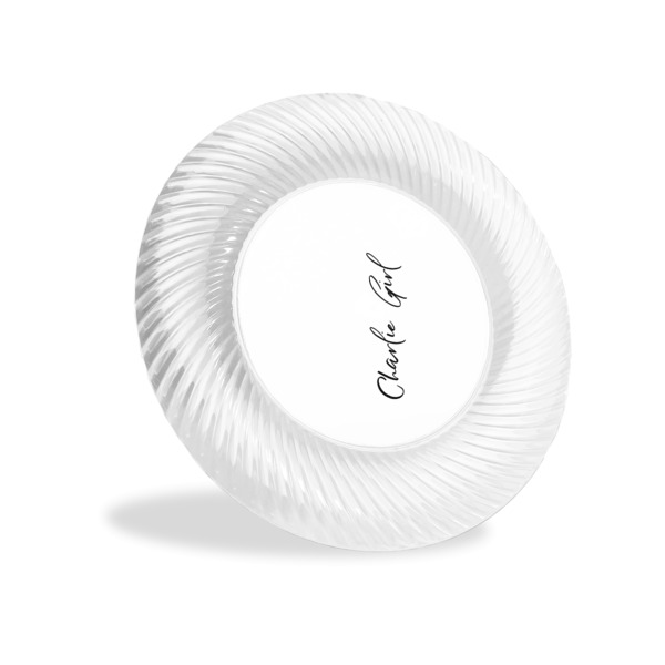 Custom Design Your Own Plastic Party Appetizer & Dessert Plates - 6"