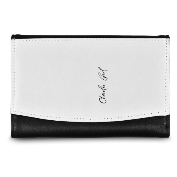 Custom Design Your Own Genuine Leather Women's Wallet - Small
