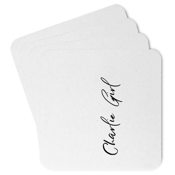Custom Design Your Own Paper Coasters