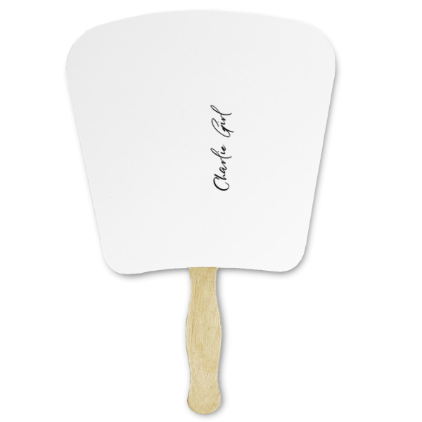 Custom Design Your Own Paper Fan