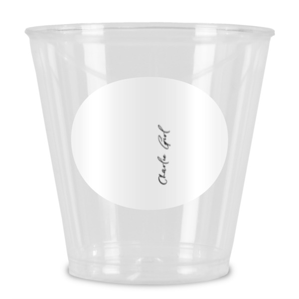 Custom Design Your Own Plastic Shot Glass