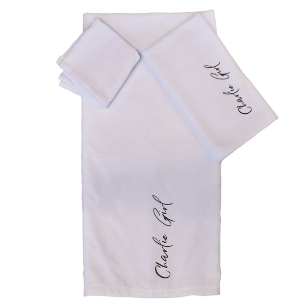 Custom Design Your Own Bath Towel Set - 3 Pcs