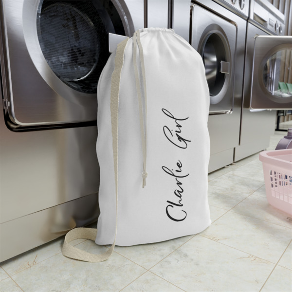 Custom Design - Large Laundry Bag - In Context