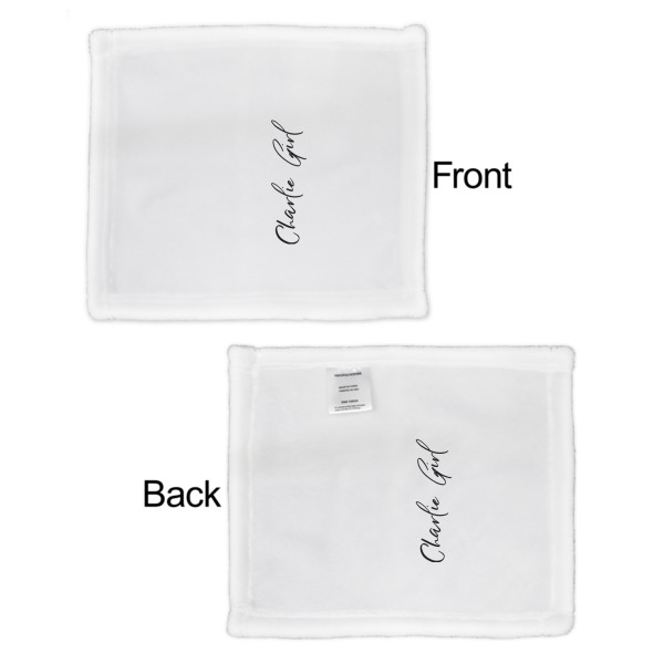Custom Design - Security Blanket - Front & Back View