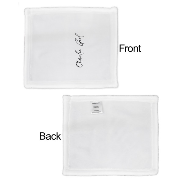 Custom Design - Security Blanket - Front & White Back View