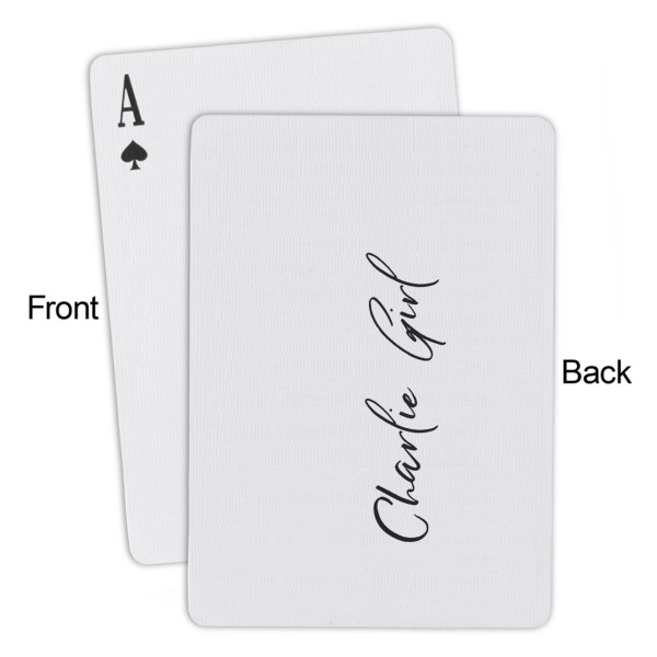 Custom Design - Playing Cards - Approval
