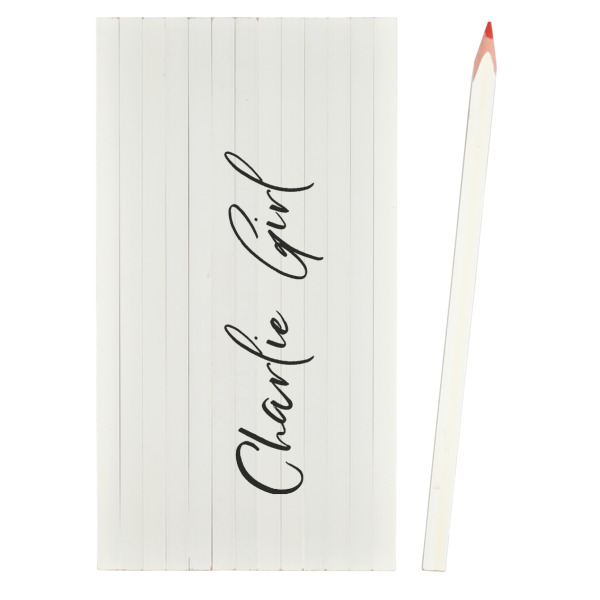 Custom Design - Colored Pencils - Front View