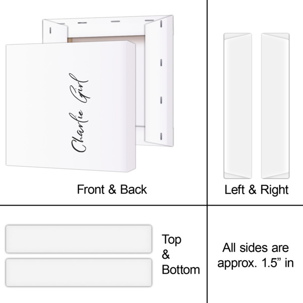 Custom Design - 8x8 - Canvas Print - Approval