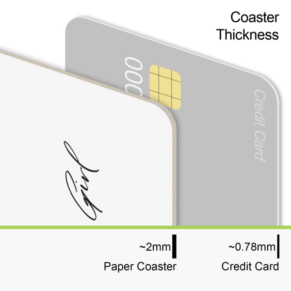 Custom Design - Coaster Thickness