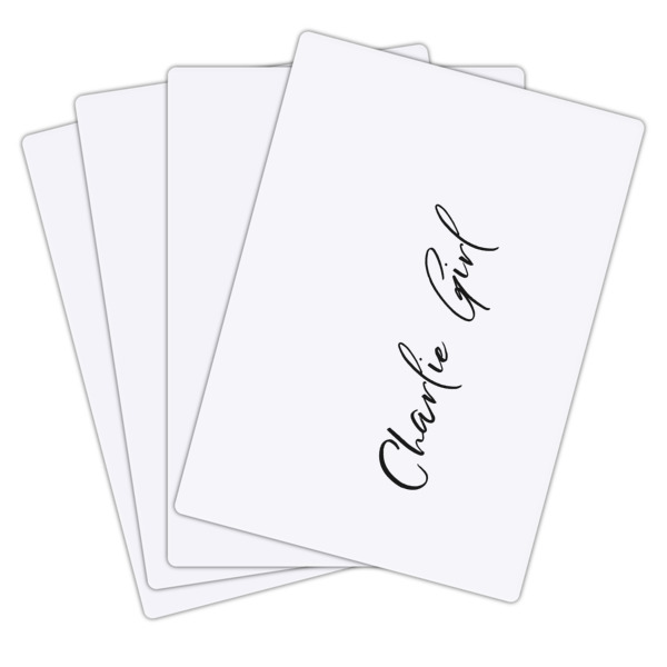 Custom Design - Playing Cards - Hand Back View