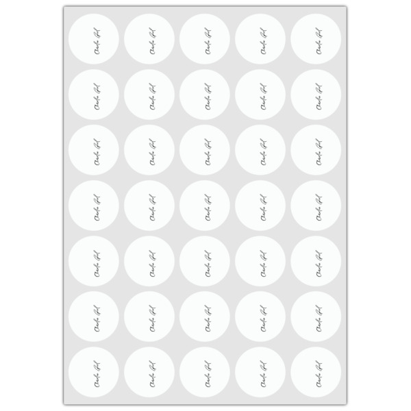 Custom Design - Icing Circle - XSmall - Set of 35