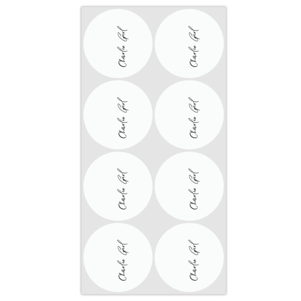 Custom Design - Icing Circle - Medium - Set of 8