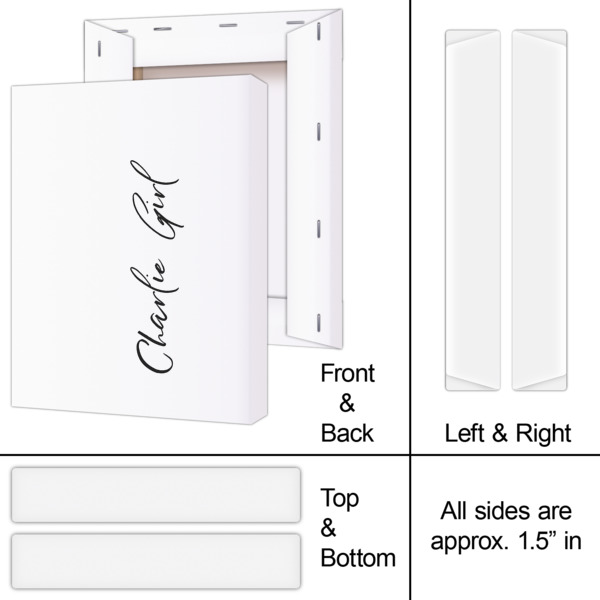 Custom Design - 8x10 - Canvas Print - Approval