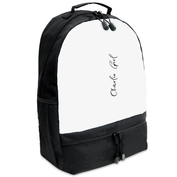 Custom Design Your Own Backpack - Black
