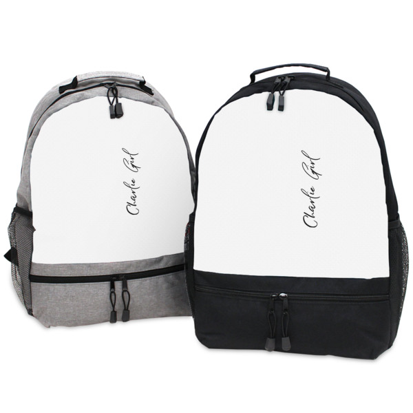 Custom Design - Large Backpacks - Both