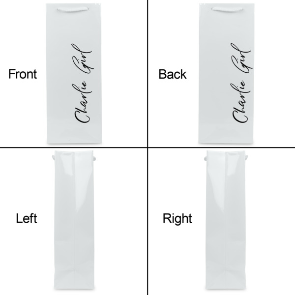 Custom Design - Wine Gift Bag - Gloss - Approval