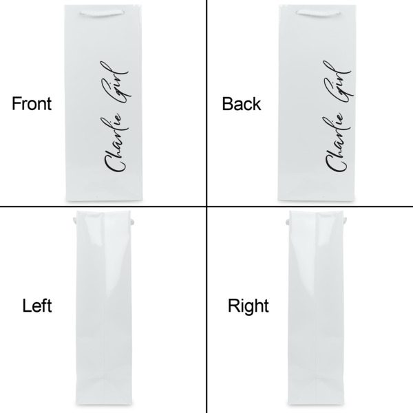 Custom Design - Wine Gift Bag - Matte - Approval