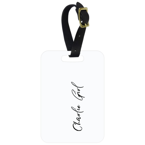 Custom Design Your Own Metal Luggage Tag