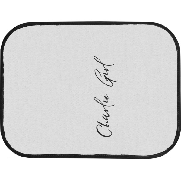 Custom Design - Back Seat Car Mat