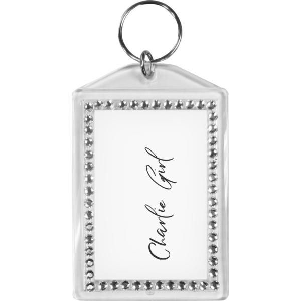 Custom Design Your Own Bling Keychain