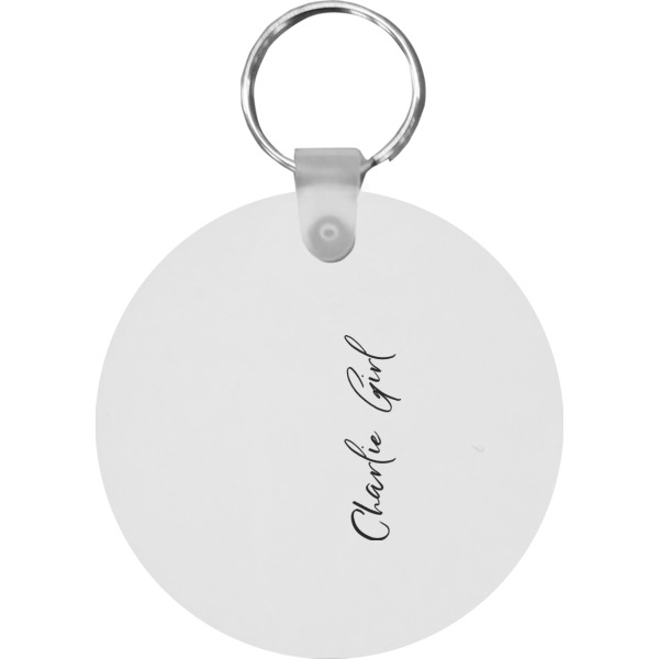 Custom Design - Round Keychain (Personalized)