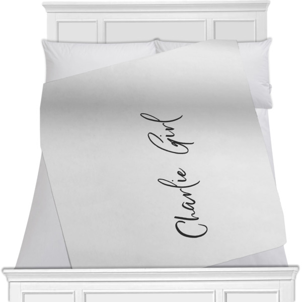 Custom Design Your Own Minky Blanket