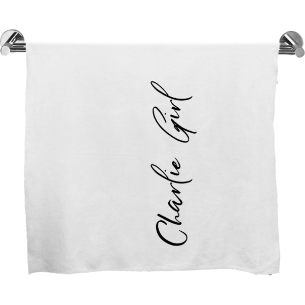 Custom Design Your Own Bath Towel