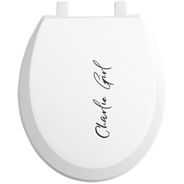 Custom Design Your Own Toilet Seat Decal