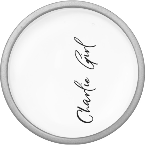 Custom Design - Cabinet Knob - Nickel - Front