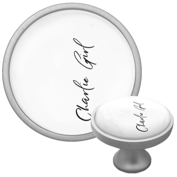 Custom Design - Cabinet Knob - Nickel - Multi Angle