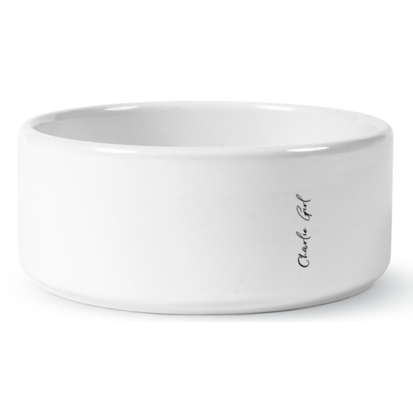 Custom Design Your Own Ceramic Dog Bowl