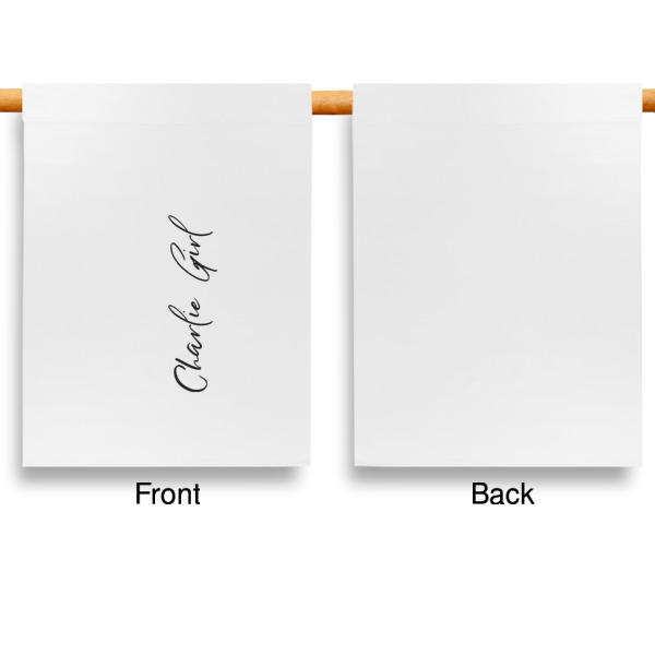 Custom Design - Garden Flags - Large - Single Sided - APPROVAL